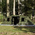 vidaXL Tunneltent 6-persoons waterdicht camouflage, Verzenden, Nieuw, Tot en met 2