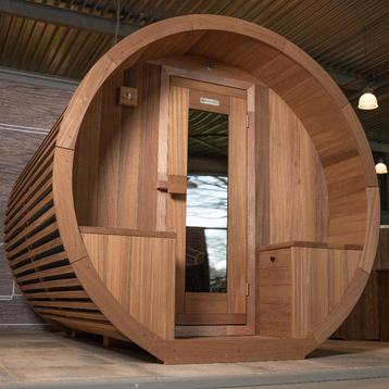 BS2 African Ayous 300 barrelsauna beschikbaar voor biedingen