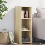 vidaXL Dressoir 30x41x93 cm bewerkt hout sonoma eikenkleurig, Huis en Inrichting, Kasten | Dressoirs, Minder dan 50 cm, Verzenden