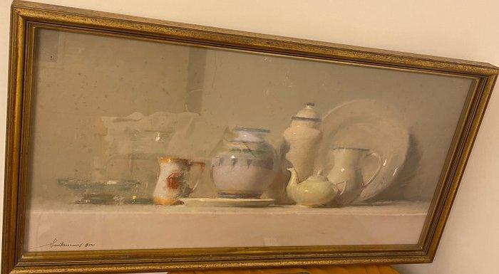 Felipe Santamans (1951) - Bodegón, Antiek en Kunst, Kunst | Schilderijen | Klassiek