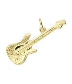 Gouden Gitaar electrisch ketting hanger, Sieraden, Tassen en Uiterlijk, Verzenden, Nieuw