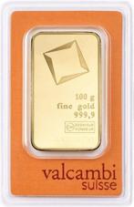 100 gram - Goud .999 - Valcambi, Switzerland - Verzegeld en