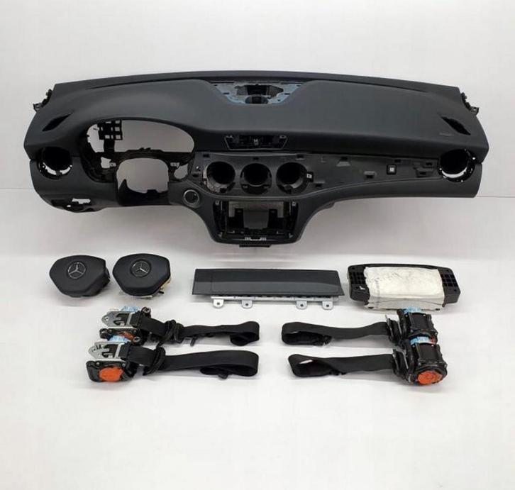 Complete Airbag Set Mercedes CLA W117, Auto-onderdelen, Dashboard en Schakelaars, Gebruikt, Mercedes-Benz, Verzenden