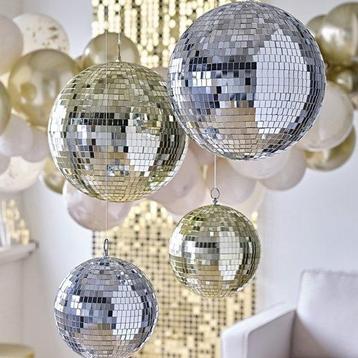 Zilveren Discobal - Large beschikbaar voor biedingen