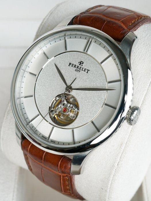 Perrelet - First Class Open Heart - A10871/A0468 - Heren -, Sieraden, Tassen en Uiterlijk, Horloges | Heren