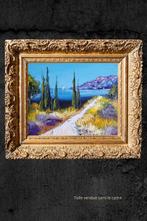 NOLAC - NOLAC - Sentier estival (27x22 cm) - Huile au, Antiek en Kunst