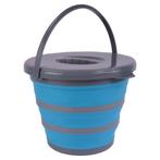 ViaMondo Emmer met Deksel Opvouwbaar 10L, Caravans en Kamperen, Nieuw