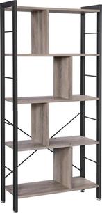 Boekenplank -  - Ruimteverdeler - Industrieel - Grijs-zwart, Ophalen of Verzenden, Nieuw, Modern