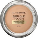 Max Factor - Miracle Touch Foundation - 055 Blushing Beige, Ophalen of Verzenden, Nieuw, Gehele gezicht, Make-up