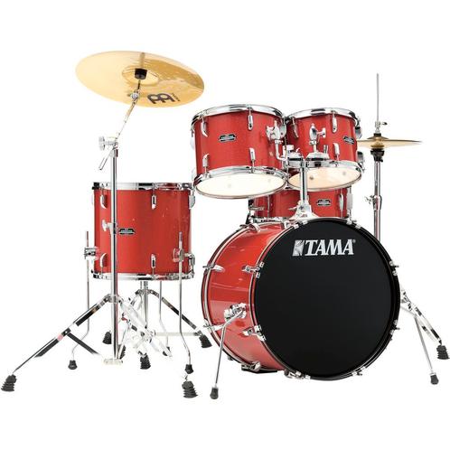 Tama ST50H5-CDS Candy Red Sparkle Stagestar starterkit incl., Muziek en Instrumenten, Drumstellen en Slagwerk, Verzenden