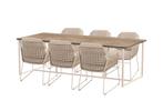 Taste by 4 Seasons Albano tuinset latte met Quatro tafel met, Ophalen of Verzenden, Nieuw
