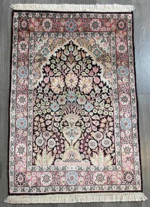 Ghoum - Vloerkleed - 94 cm - 62 cm - Zijde gereinigd, Huis en Inrichting, Stoffering | Tapijten en Kleden