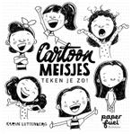 Cartoonmeisjes teken je zo! 9789078053156 Karin Luttenberg, Boeken, Gelezen, Karin Luttenberg, Verzenden