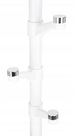 Staande kapstok 180 cm - staal – wit, Ophalen of Verzenden, Nieuw