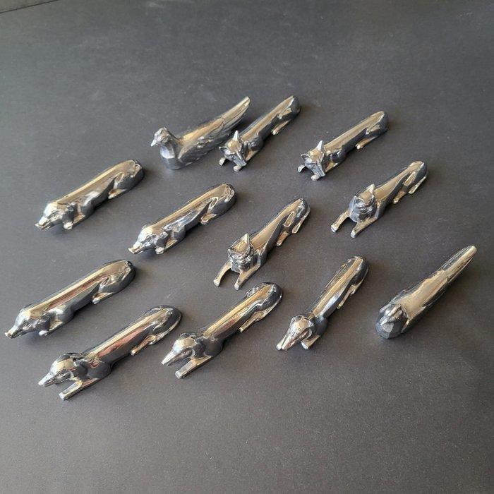 Messensteun (12) - Animaux -, Antiek en Kunst, Antiek | Meubels | Tafels