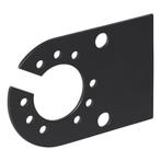 ProPlus Stekkerdooshouder - Metaal - 12 x 8 cm - Zwart -..., Ophalen of Verzenden, Nieuw