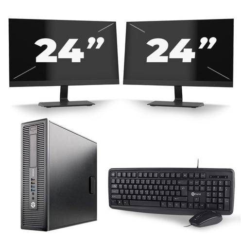 HP EliteDesk 800 G1 SFF - Intel Core i5-4e Generatie - 8GB R, Computers en Software, Desktop Pc's, Nieuw, Verzenden