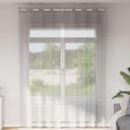 vidaXL Gordijnen voile met doorvoertules 2 st 140x260 cm, Huis en Inrichting, Stoffering | Gordijnen en Lamellen, Verzenden, Nieuw