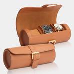 Horlogerol Cognac leder 3 Horloges Modalo, Verzenden, Nieuw