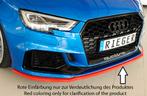 Rieger Spoilerzwaard | Audi | RS3 17-20 4d sedan / RS3, Nieuw, Ophalen of Verzenden, Audi