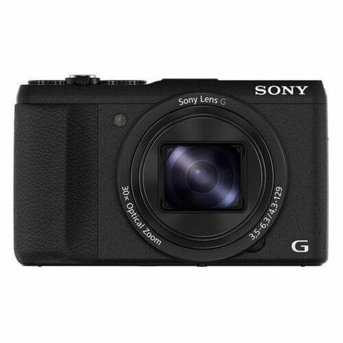 Sony Cyber-Shot DSC-HX60 Digitale Compact Camera - Zwart (In, Audio, Tv en Foto, Fotocamera's Digitaal, Zo goed als nieuw, Verzenden