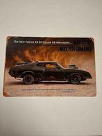 The New Falcon XB GT Coupe V8 interceptor   Metalen Bordje, Verzenden, Gebruikt