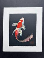 Little Comet Fortune Carp Koi fish - Black Edition -, Antiek en Kunst