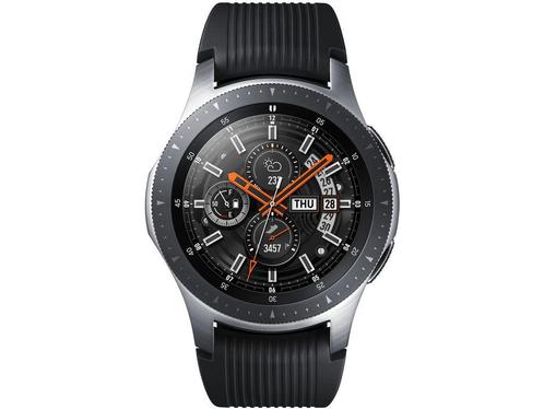 Samsung Galaxy Watch (46mm) Zilver (Zwart), Telecommunicatie, Mobiele telefoons | Samsung, Zo goed als nieuw, Verzenden