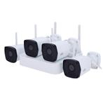 Uniview draadloze IP camera set 4x bullet eigen wifi signaal, Verzenden, Nieuw