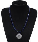 Lapis lazuli - Collier Mandala van Sereniteit: Innerlijke