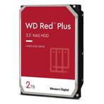 WD Red Plus 2TB 5400rpm 64MB, Computers en Software, Harde schijven, Verzenden, Zo goed als nieuw