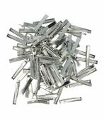 Haarspeld Alligator Recht 4,7cm Zilver 100 Stuks, Verzenden, Nieuw