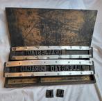 Oude zeldzame originele industriële