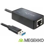 Delock 62121 Adapter USB 3.0 > Gigabit LAN 10/100/1000 Mbps, Verzenden, Nieuw