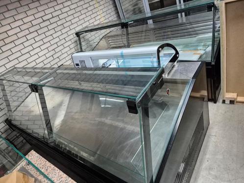 Slagerij plaat gekoelde toonbank 2 delig in veiling, Zakelijke goederen, Horeca | Keukenapparatuur, Gebruikt, Bakkerij en Slagerij
