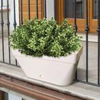 NPB LUNA BLOEMBAK 40 CM WIT (PLANTEN BAKKEN) (PLANT & ZORG), Ophalen of Verzenden, Nieuw