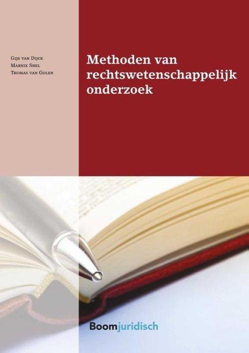 Boom Juridische studieboeken  -   Methoden van rechtswetensc, Boeken, Studieboeken en Cursussen, Zo goed als nieuw, Verzenden