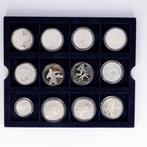 Wereld. 1980/1994 - Olympic Silver Coin Set (37 munten), Postzegels en Munten, Munten | Europa | Niet-Euromunten