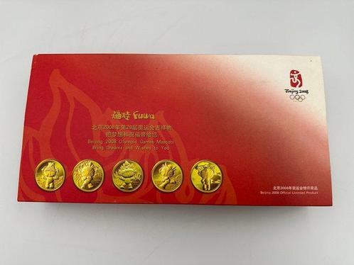 China. 2008 Beijing Summer Olympics commemorative medal set, Verzamelen, Overige Verzamelen