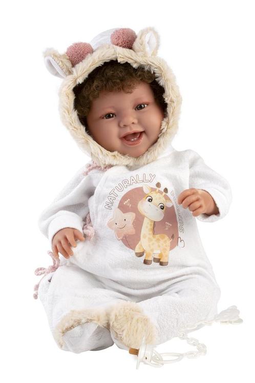 Llorens Pop Tala Sonrisas Met wit pakje 44cm, Kinderen en Baby's, Speelgoed | Poppen, Babypop, Nieuw, Ophalen of Verzenden