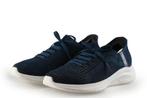 Skechers Instappers in maat 36 Blauw, Skechers, Instappers, Zo goed als nieuw, Verzenden