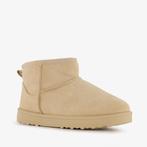 Braqeez gevoerde meisjes enkellaarsjes beige maat 28, Verzenden, Nieuw