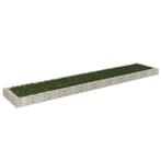 vidaXL Gabion plantenbak verhoogd 500x100x20 cm, Tuin en Terras, Bloembakken en Plantenbakken, Minder dan 30 cm, 100 cm of meer