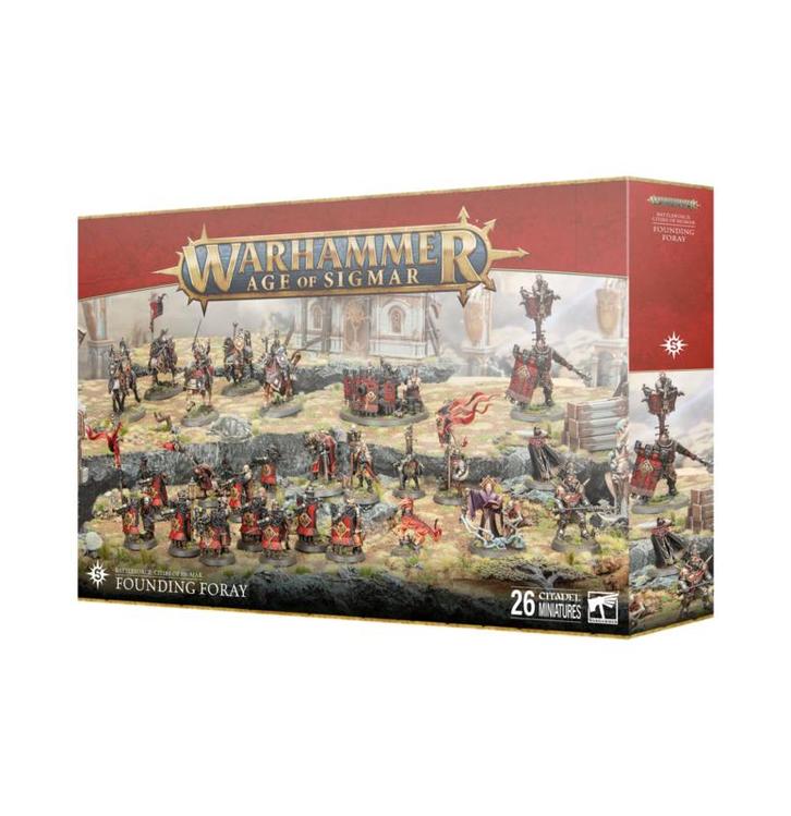 Cities of Sigmar Battleforce  - Founding Foray (Warhammer, Hobby en Vrije tijd, Wargaming, Nieuw, Ophalen of Verzenden