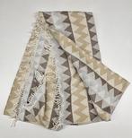 Exclusieve grote plaid in een mix van katoen Ecru,, Antiek en Kunst