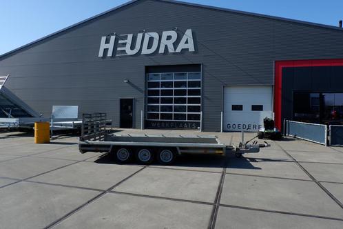 Gebruikte Hulco machinetransporter 394x180cm 3500kg, Auto diversen, Aanhangers en Bagagewagens, Gebruikt, Ophalen