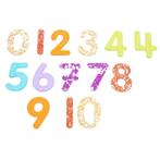 TickiT - Regenboog glitter cijfers (14 stuks), Nieuw