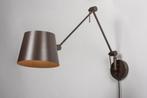 Rietveld Wandlampen - Bruin - Metaal, Huis en Inrichting, Lampen | Wandlampen, Verzenden, Nieuw