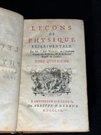 Mr. lAbbé Nolet - Leçons de Physique Experimentale, Tome, Antiek en Kunst