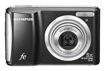 Olympus FE-47 Digitale Compact Camera - Zwart (In doos), Audio, Tv en Foto, Fotocamera's Digitaal, Zo goed als nieuw, Verzenden